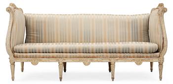 469. A Gustavian 18th century sofa.