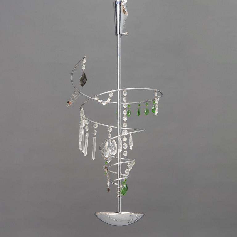 Toni Cordero, an "Iside" ceiling lamp, Artemide, late 20th century.