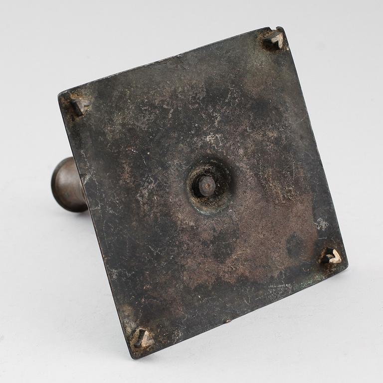 LJUSSTAKE, mässing, 1500-tal.