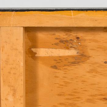 Alvar Aalto, amid 20th century 'K81' desk and '60' stool for O.Y. Huonekalu-ja Rakennustyötehdas A.B.