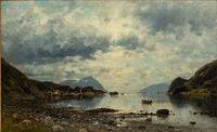 Adelsteen Normann, Fjord Landscape.