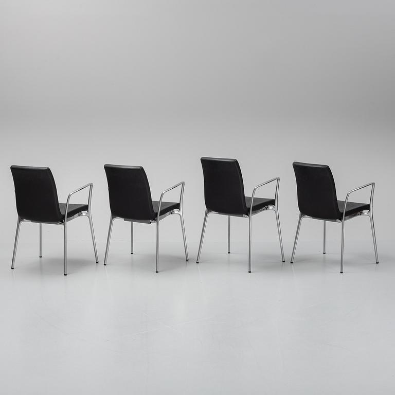 Jorge Pensi, a set of 4 'Gorka' chairs.