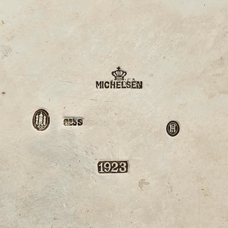 Firma Anton Michelsen, skulptur, sterling silver, Köpenhamn 1923.