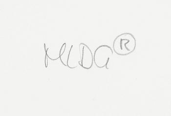 Marianne Lindberg De Geer, färglitografi, signerad 31/50.