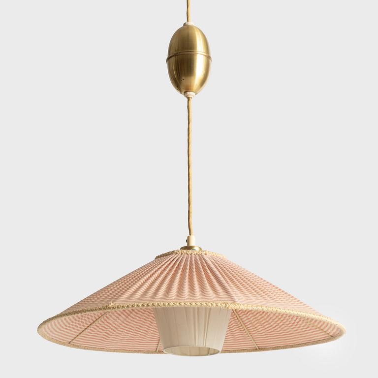Svenska Armatur Eskilstuna, a Swedish Modern ceiling lamp, 1940s-50s.