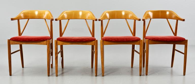 STOLAR, 4 st, Gemla för Ferdinand Lundqvist, omkring 1900-talets mitt.