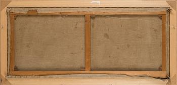 Arvid Johanson, Segelbåtar i solnedgång.