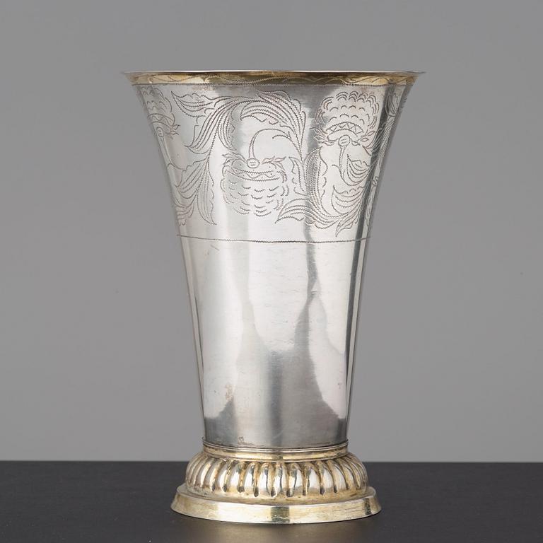 A Swedish 18th century beaker.