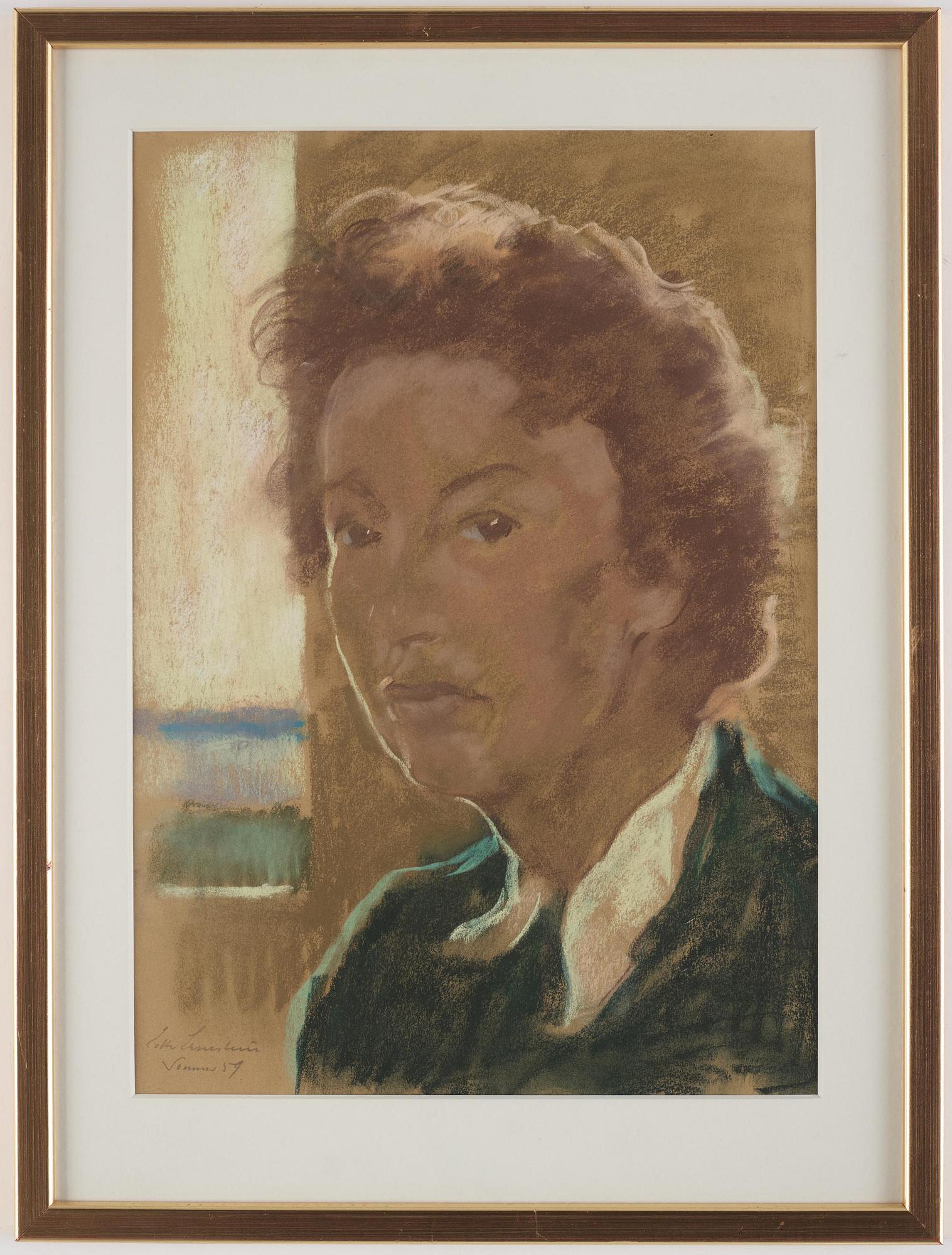 Lotte Laserstein, Sjävporträtt.