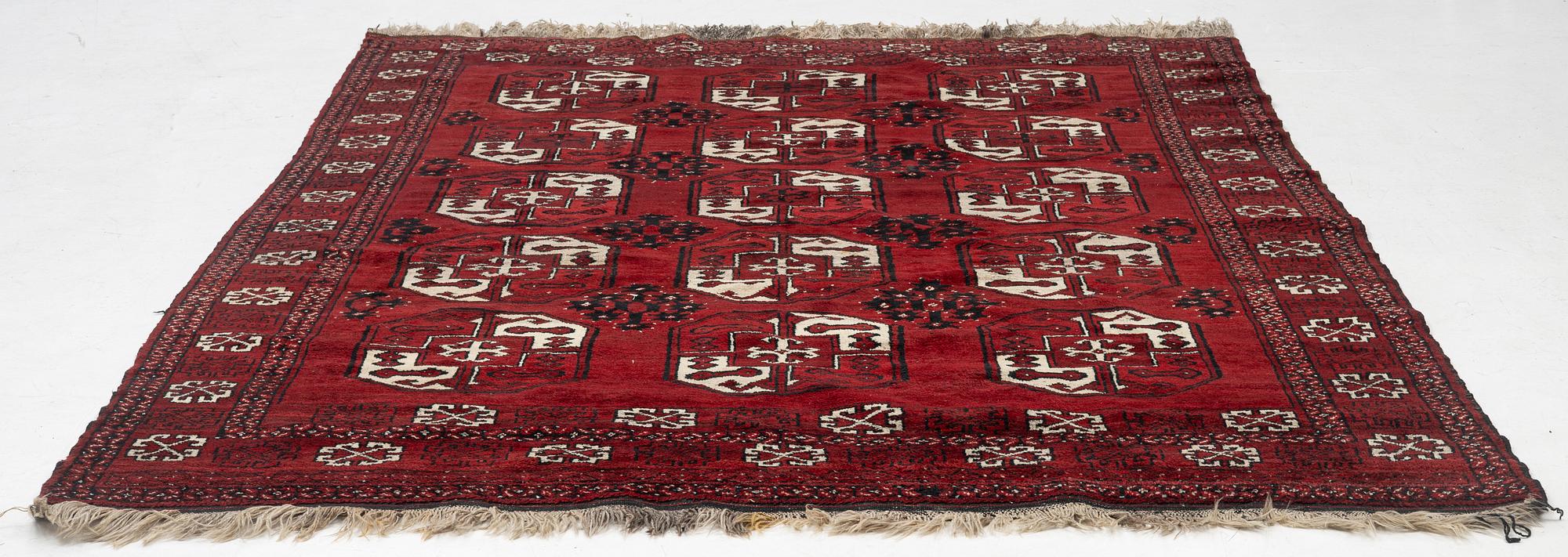 Matta, Afghan, ca 280 x 235 cm.