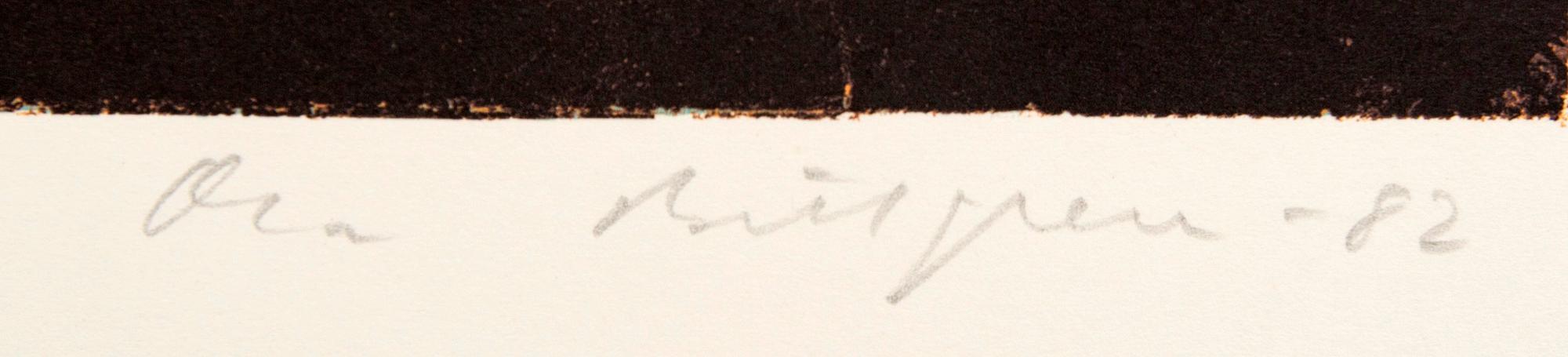 Ola Billgren, color lithograph, signed -82 proof.