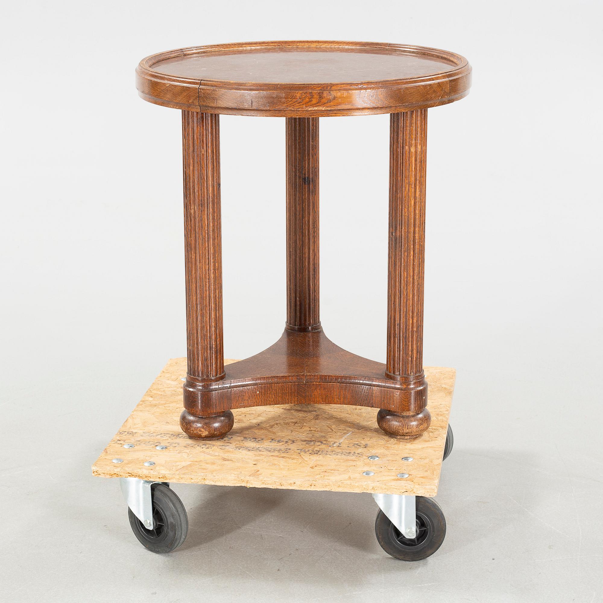 A smoking table from Nordiska Kompaniet, early 20th century.