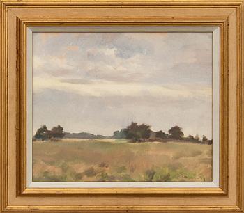 Lotte Laserstein, Heath landscape, Öland.