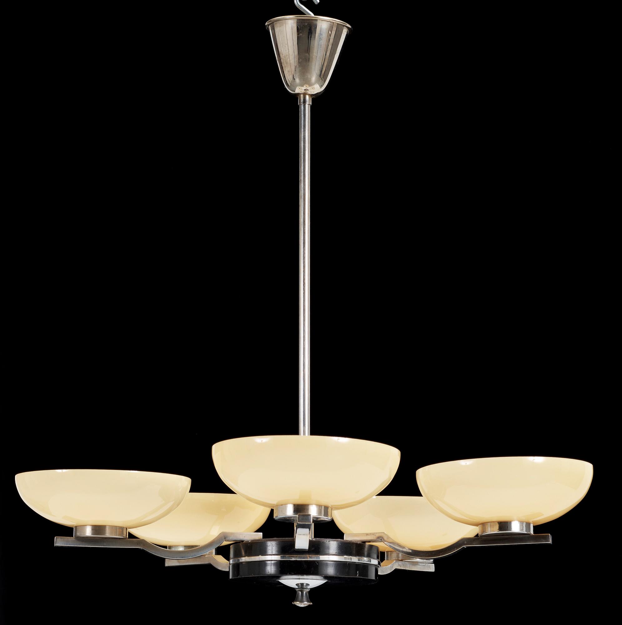 TAKLAMPA, funkis, 1930-tal. H 67.