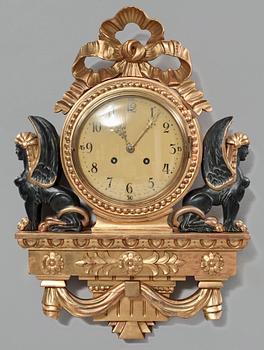 VÄGGUR, empirestil, 1900-talets mitt.