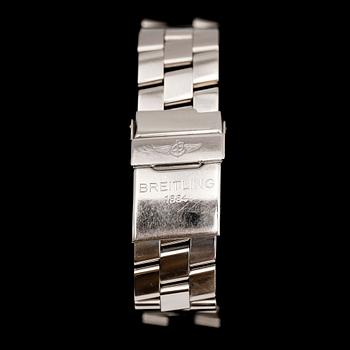 HERRARMBANDSUR, stål, Breitling, Airwolf, Chronometre Certifie.