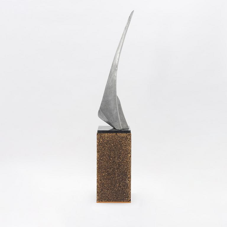 Folke Truedsson, skulptur, aluminium, signerad och numrerad 1/6.