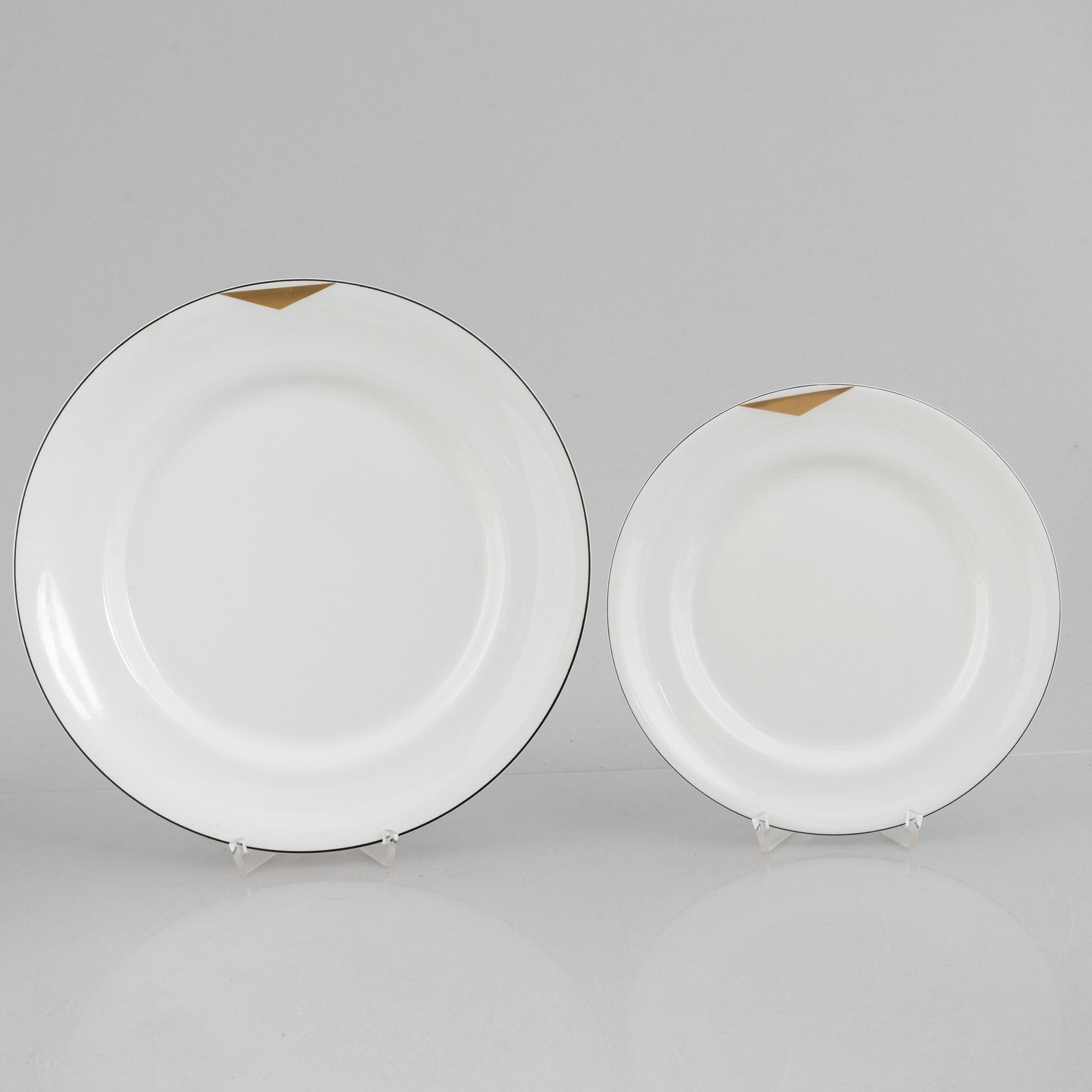 Jonas Lindkvist, servisdelar, 55 st, "New York", Gustavsberg.