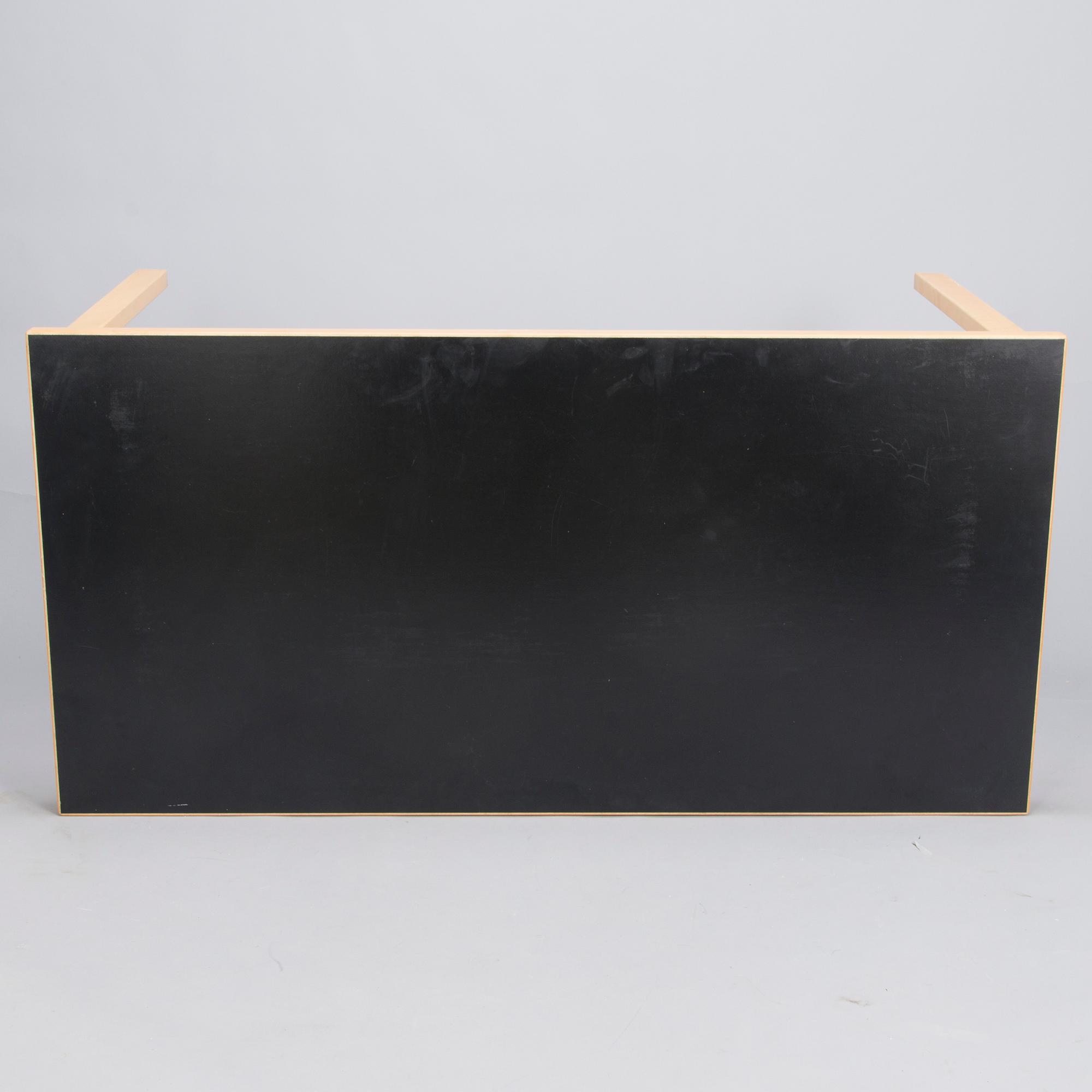 ALVAR AALTO, a late 20th century  '81A', table for Artek.