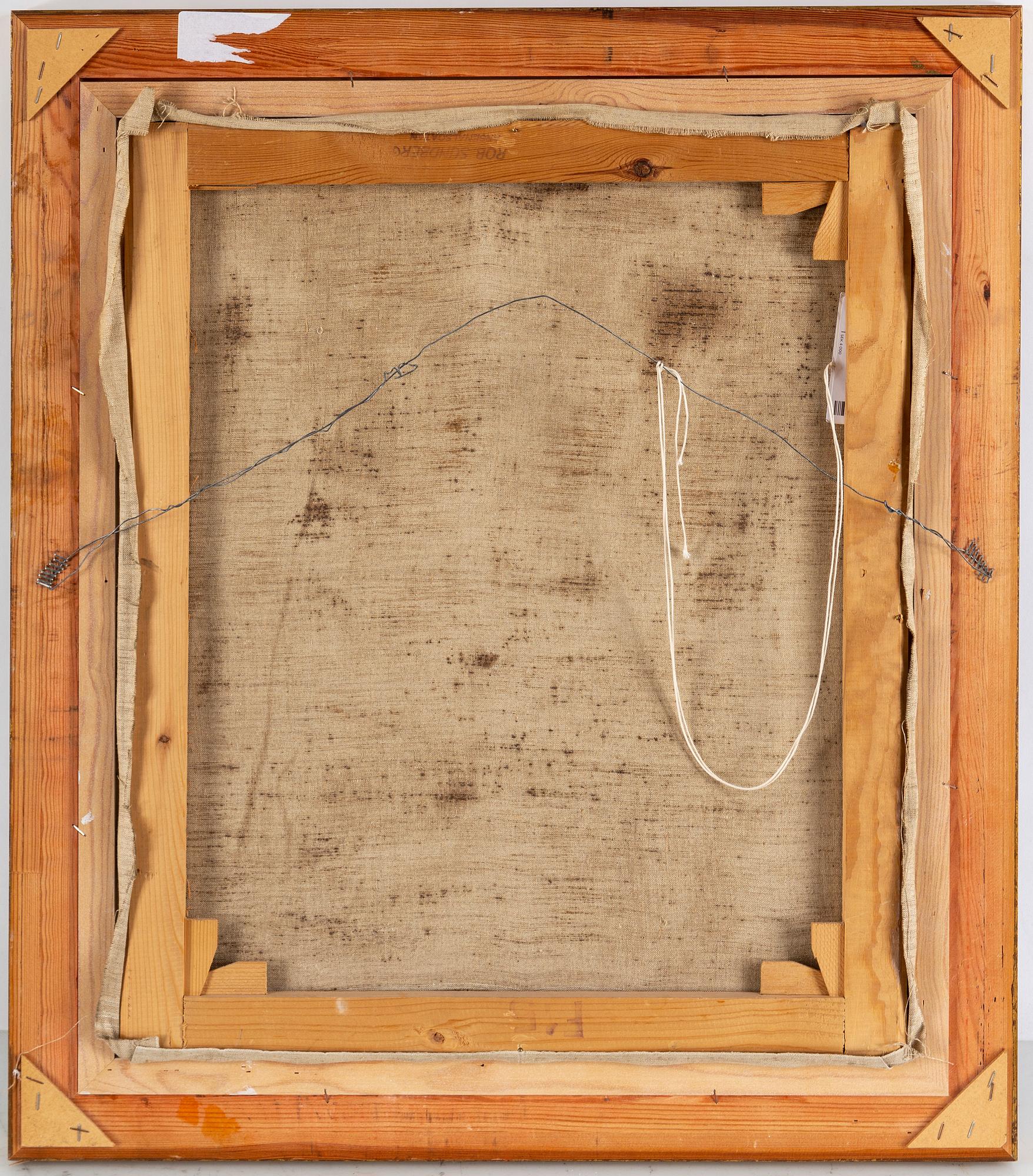 PHILIPPE DE ROUGEMONT, oil on canvas, signed.