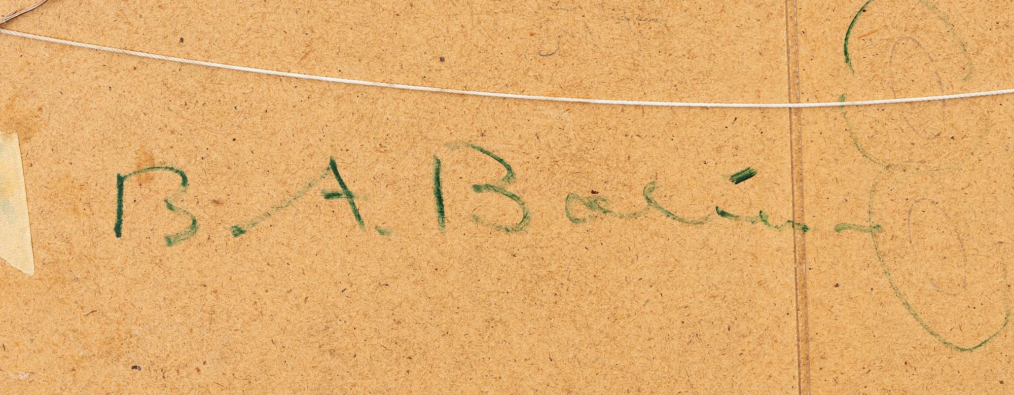 Bengt Arne Bolin, Untitled.