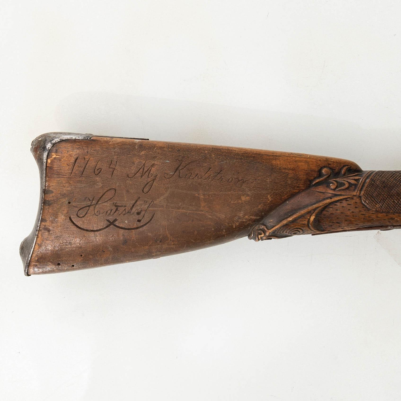 Slaglåsgevär, 1800-tal.