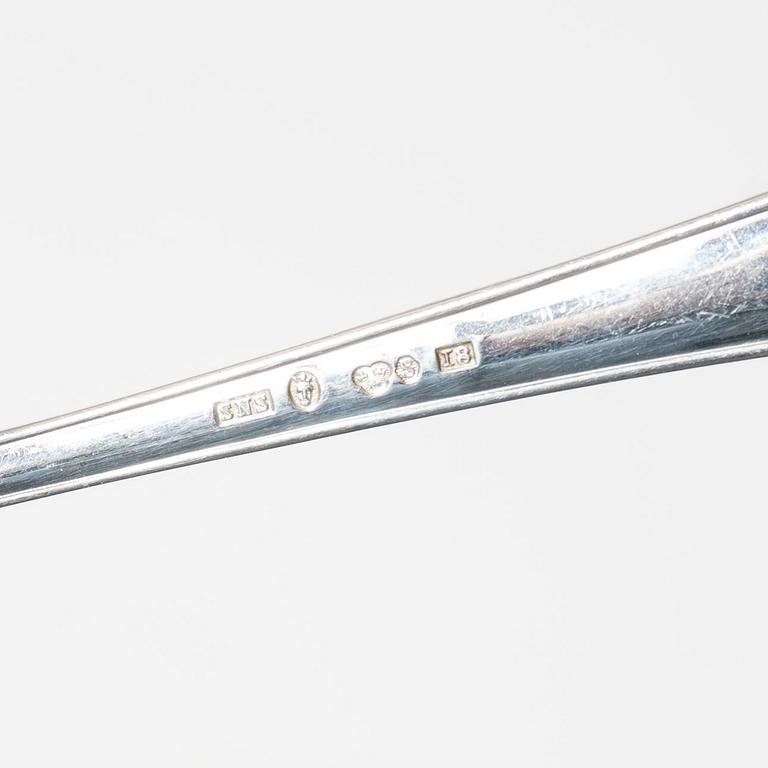 A 42-piece Swedish silver cutlery set, smodel 'Haga', predominantly Skandia, Stockholm, including 1935.