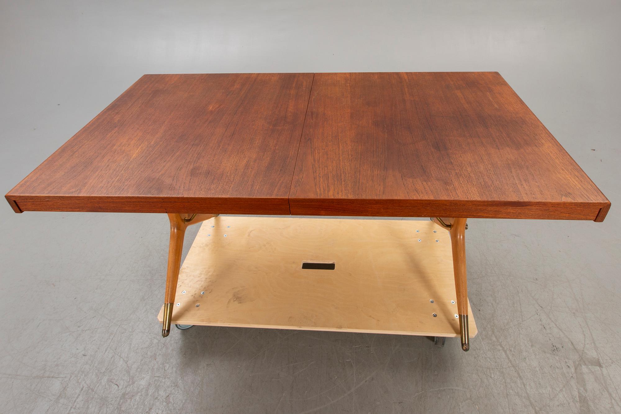 David Rosén, a teak Napoli dining table for NK 1950/60s.