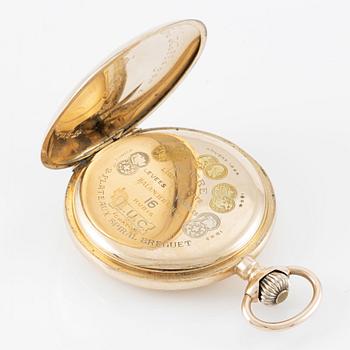 L.U.C, "Chopard", pocket watch, hunter, 54,5 mm.