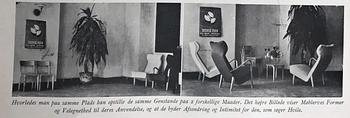 Gustav Axel Berg, fåtölj, AB G.A. Bergs, Stockholm 1940-tal.