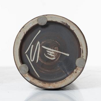 Carl-Harry Stålhane, two stoneware vases and a unique bowl, Designhuset, Lidköping.