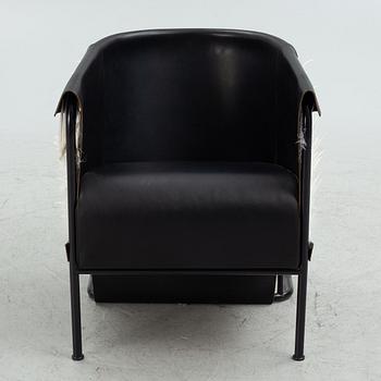 Glen Baghurst, an "Accoutre 2" armchair, Glen Baghurst AB, Plumassier & Maxime Leroy. Limited second edition.