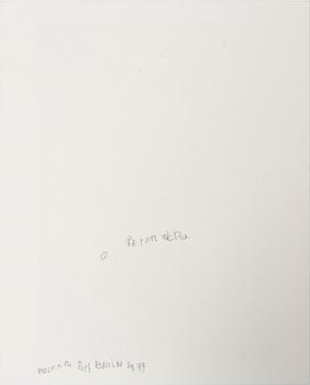 Peter de Ru, "Pojkar, Östberlin", 1977.