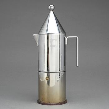 ESPRESSOBRYGGARE, "La Conica", Aldo Rossi, Alessi, 1900-talets senare del.