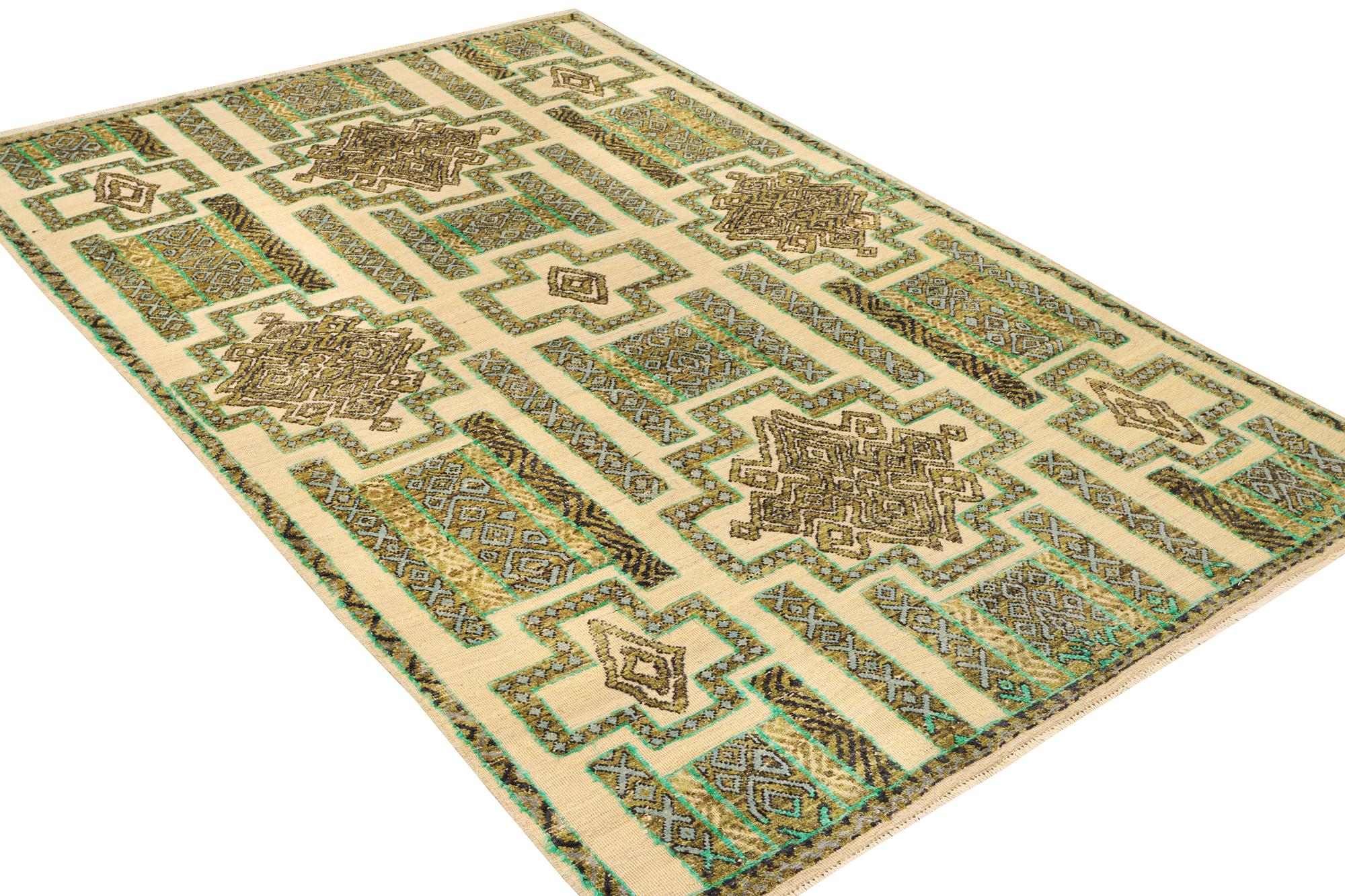 A Moroccan carpet, a. 305 x 196 cm.