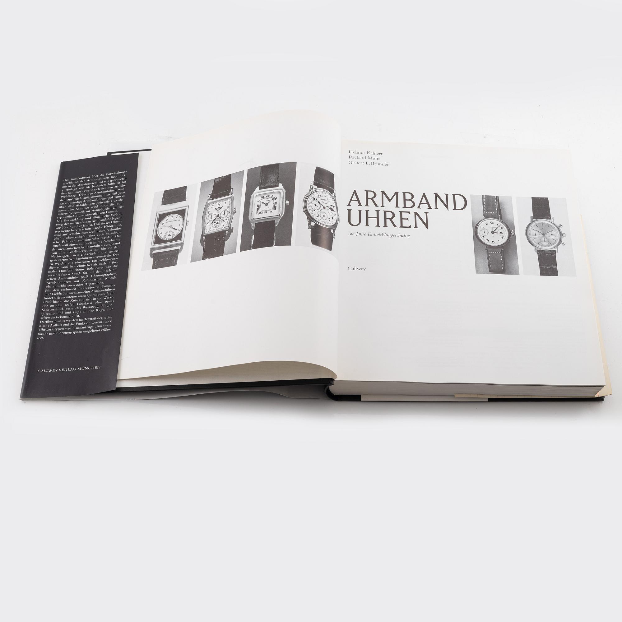 Watch books, Armbanduhren: 100 Jahre Entwicklungsgeschichte, Patek Philippe: Complicated Wrist Watches.