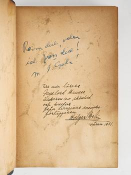BOOK, from the estate of Greta Garbo, "The Norlin Book of Lyrics".
