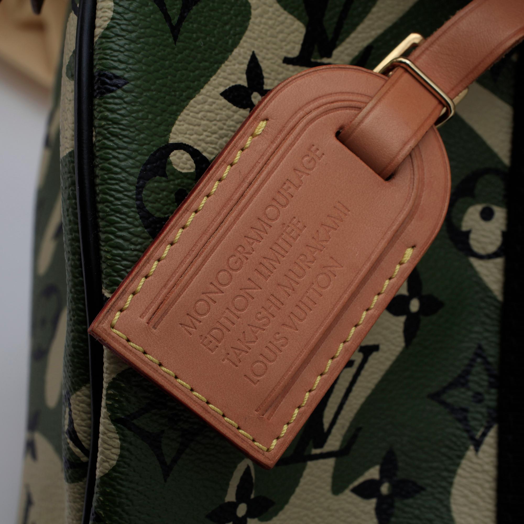 LOUIS VUITTON a Monogramouflage Speedy 35 handbag design Takashi Murakami. Bukowskis