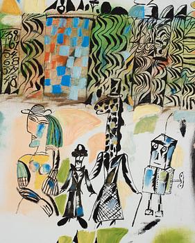 Madeleine Pyk, "Morfar och jag cyklar till slottet".