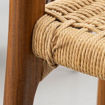 Hans J. Wegner, Six "Spisestolen" chairs/CH23, Carl Hansen & Søn, Denmark, contemporary production.