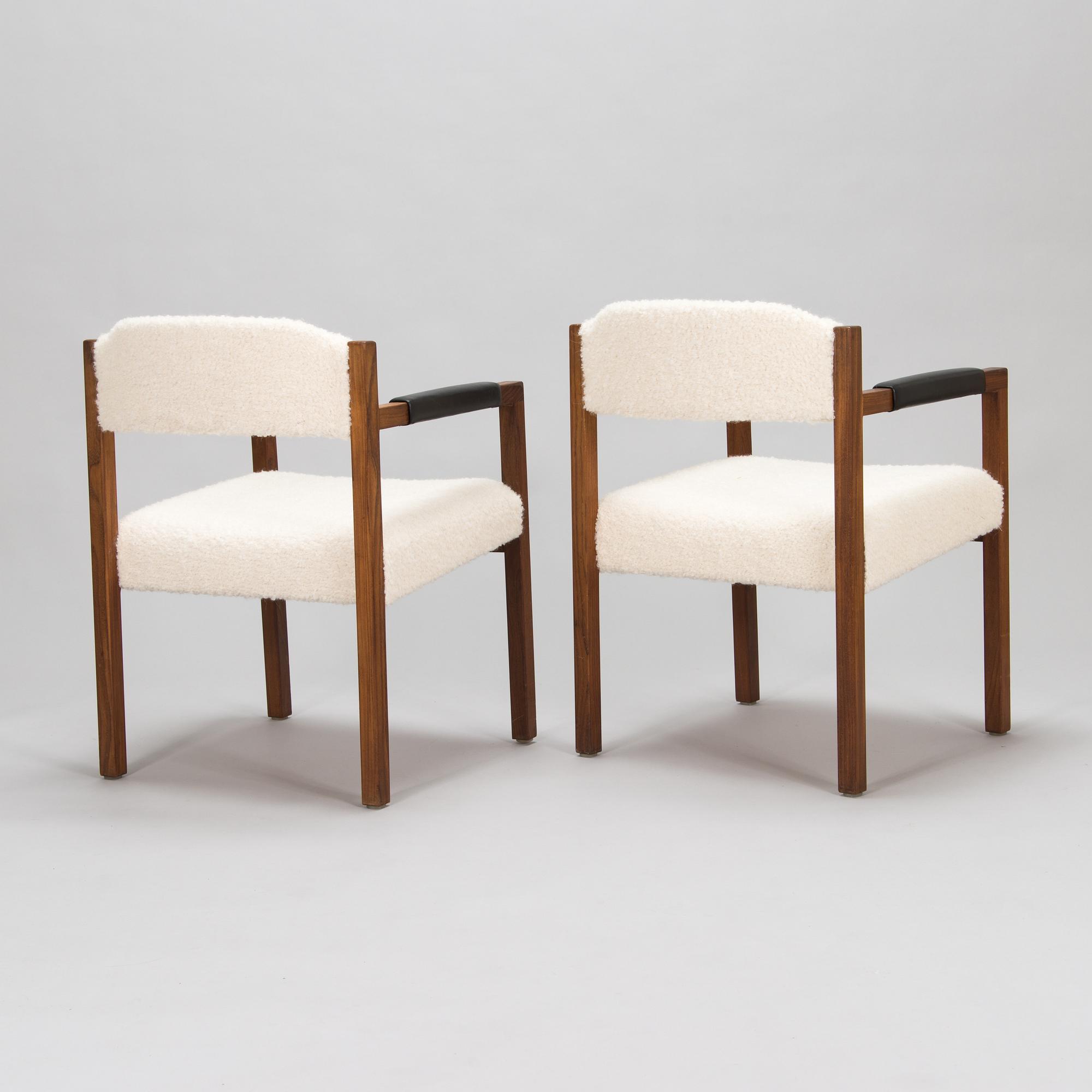 Reino Ruokolainen, a pair of armchairs, Haimi, Finland 1960s-70s.