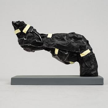 Carl-Fredrik Reuterswärd/ The Non-Violence Project Foundation,  a polyresin sculpture 2017, Certificate numbered 24/30.