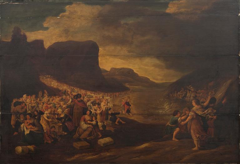 HANS III JORDAENS ca. 1595 – 1643, hans art, olja på pannå.