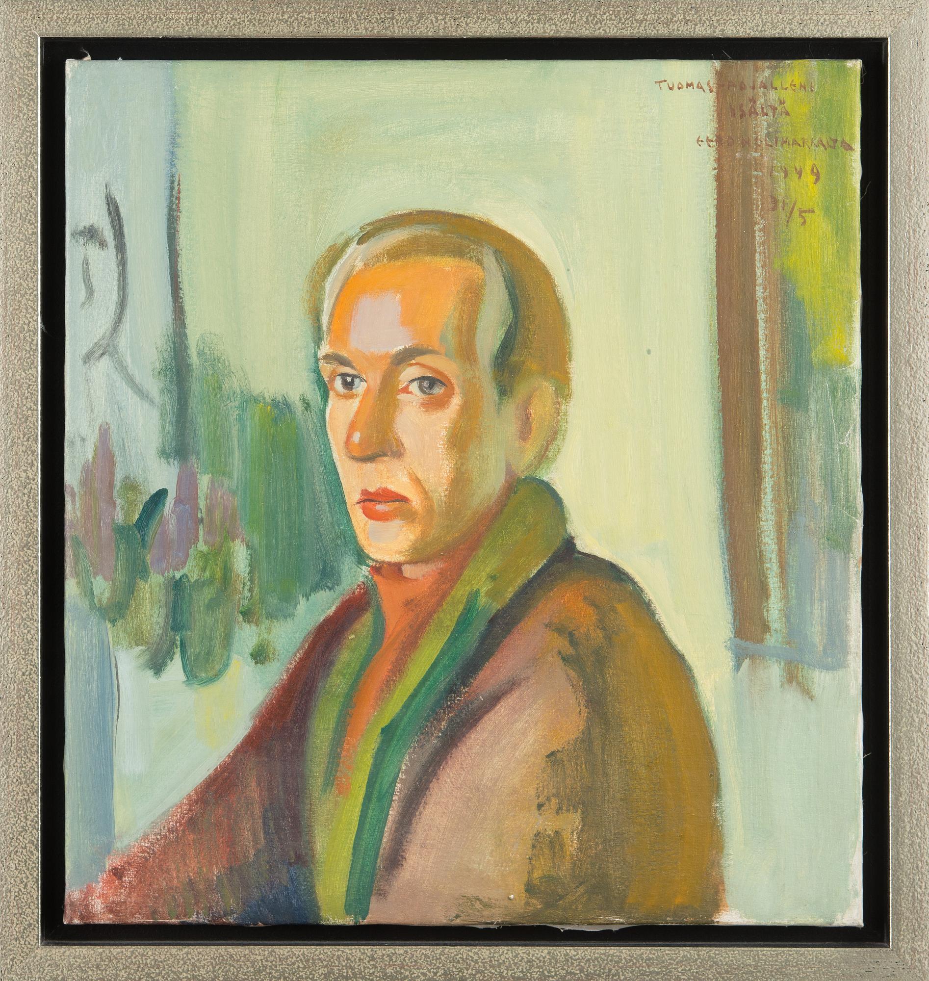 Eero Nelimarkka, Portrait of the Artist's son Tuomas Nelimarkka.