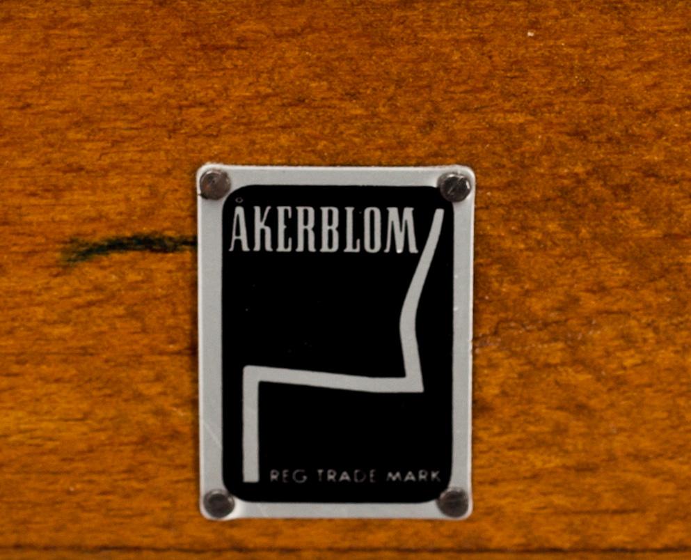 KARMSTOLAR, 5 st, Åkerblom, 1900-talets mitt.
