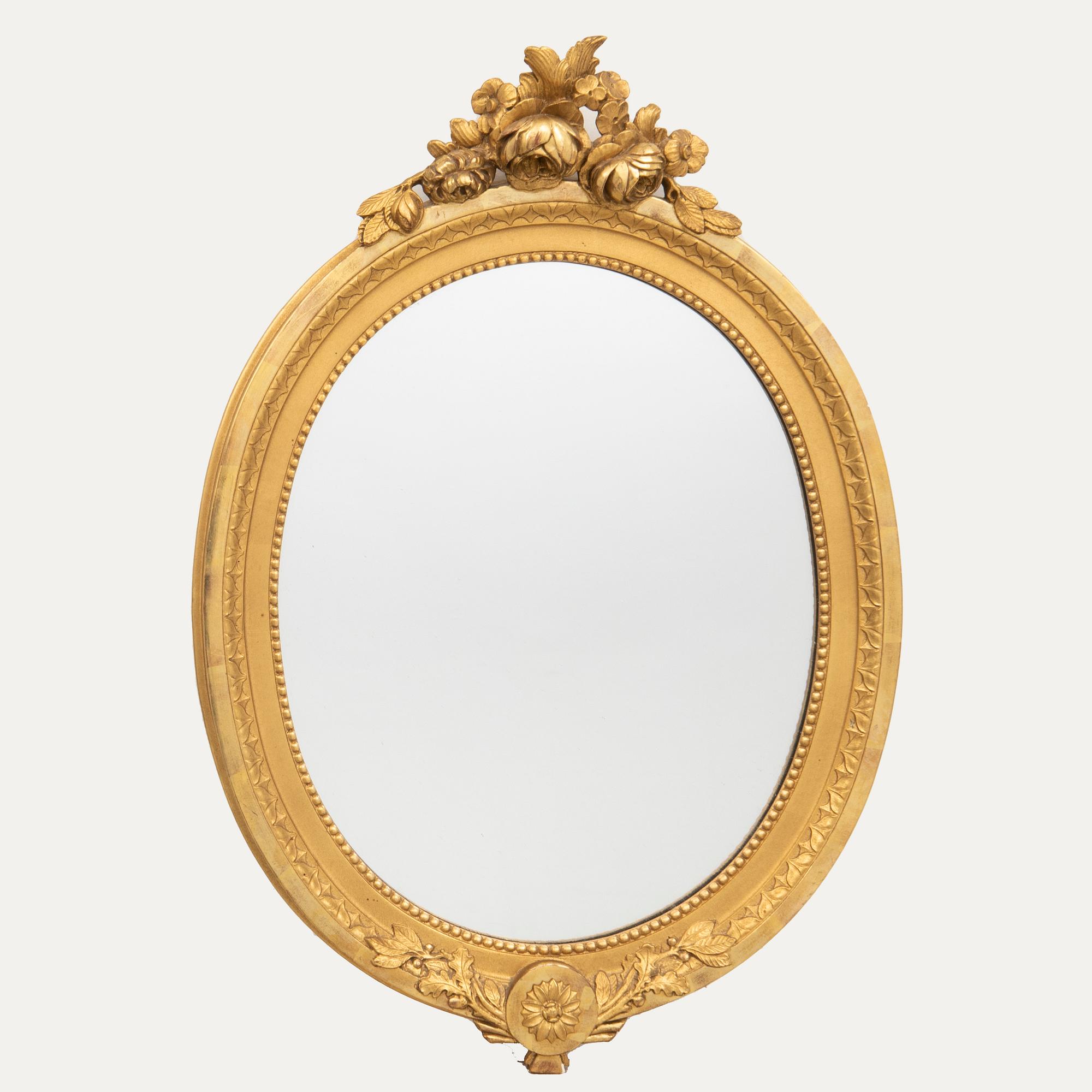 Mirror, Gustavian style, first half of the 20th century.