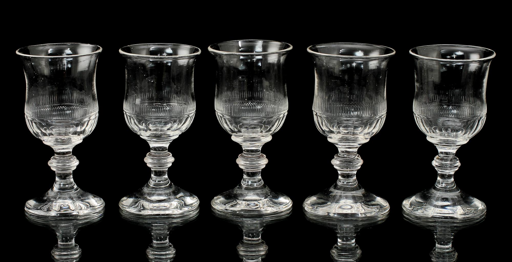 PARTI GLAS, 8 st, 1800-tal.