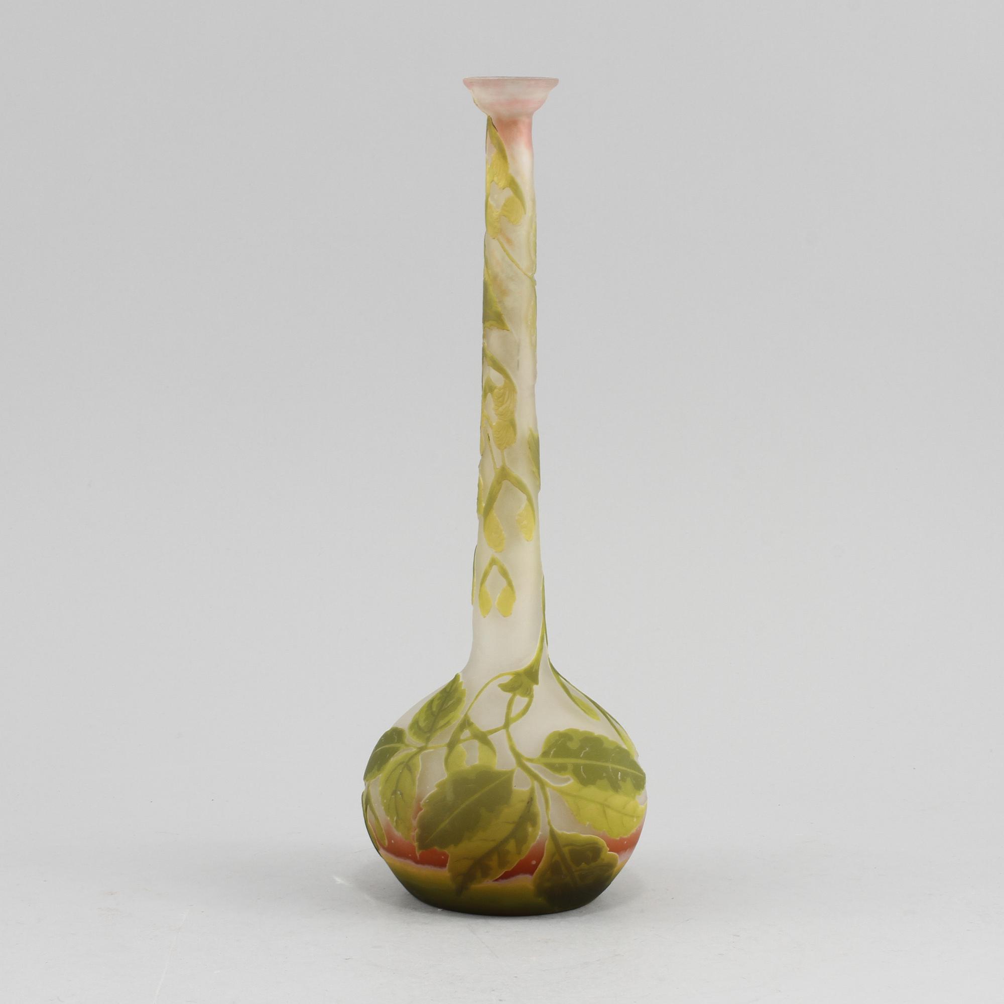 VAS, glas, Émile Gallé, Frankrike, jugend, 1900-talets första kvartal.