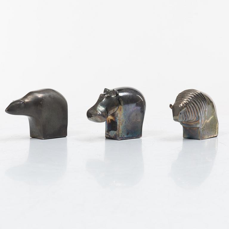 Gunnar Cyrén, five figurines, Dansk Designs, Japan.