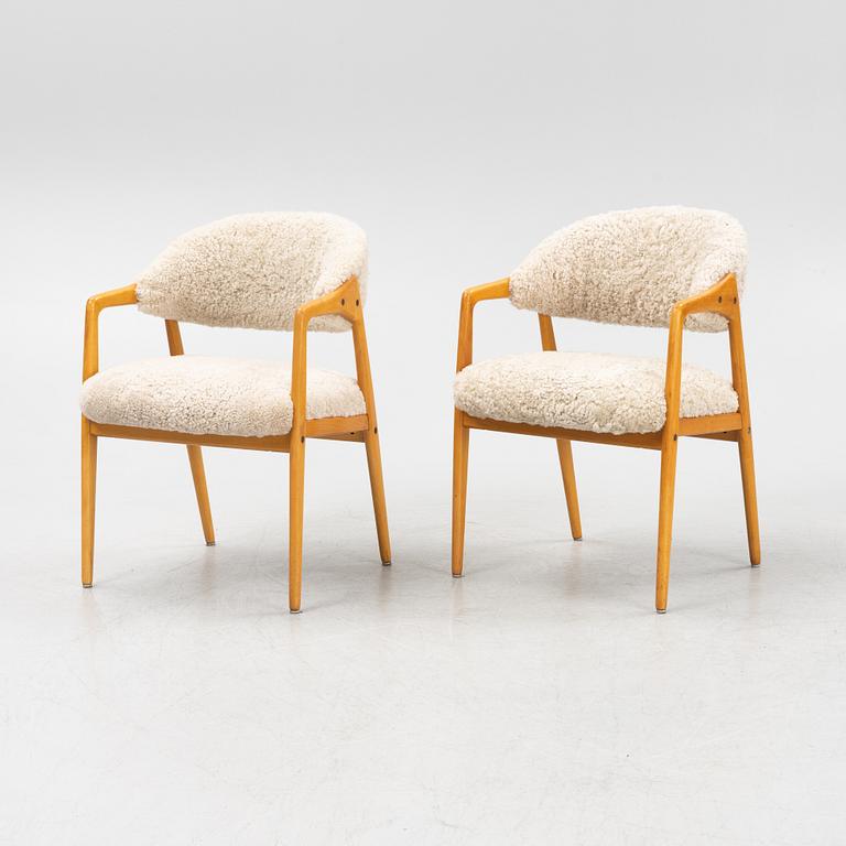 A pair of armchairs, Gemla Dio, second half of the 20th century.